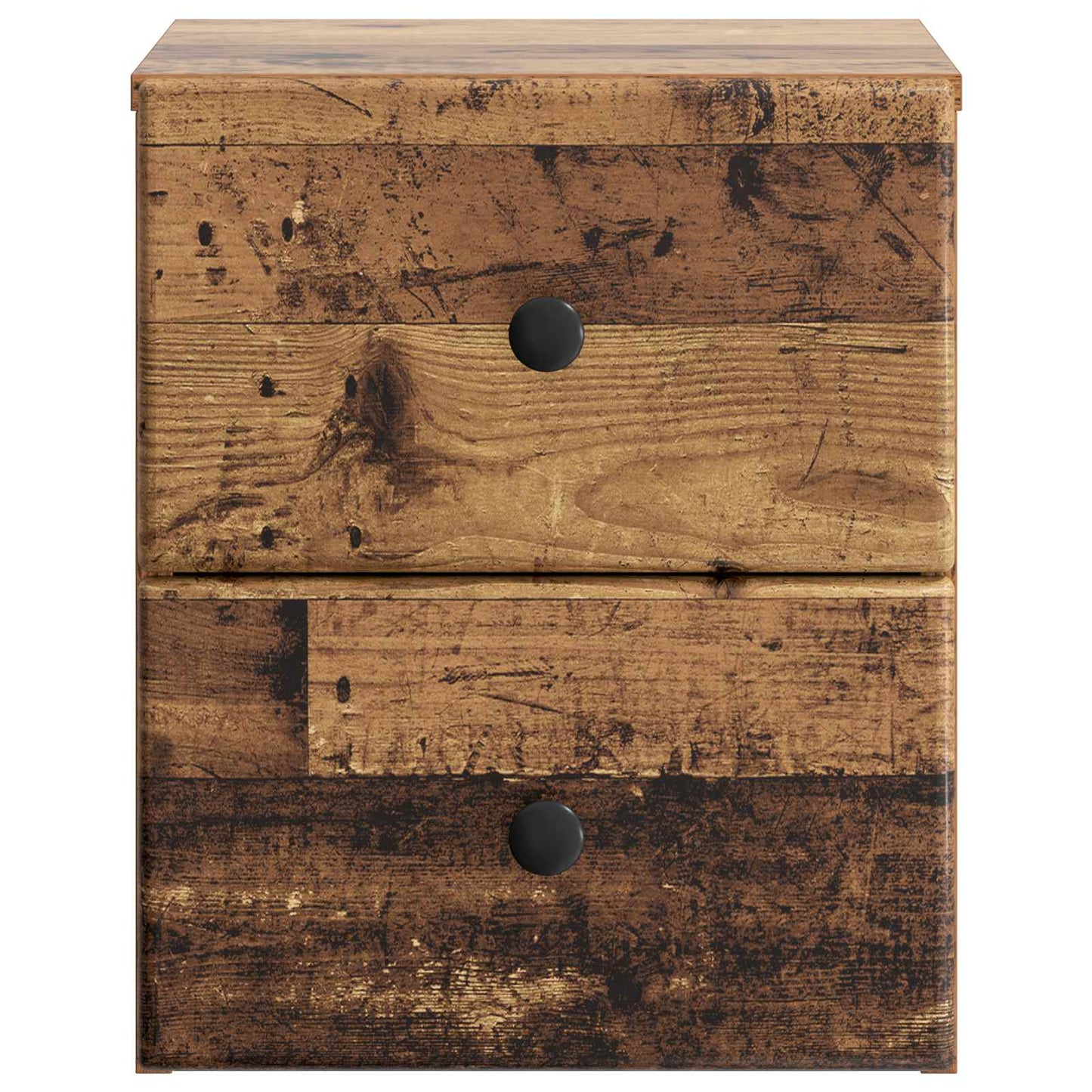 Vegghengt Nattbord Gammelt tre 34,5 x 33 x 40 cm Konstruert tre