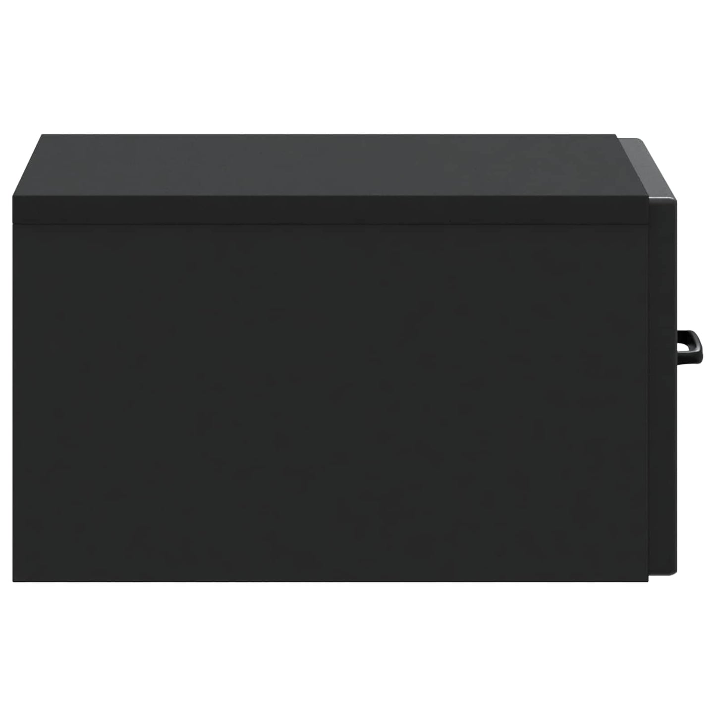 Vegghengt Sidebord Svart 59 x 34,5 x 17 cm Konstruert tre