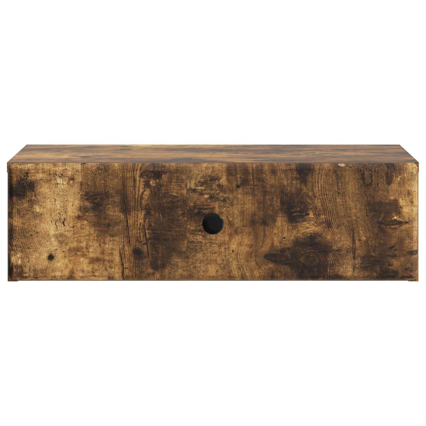Vegghengt Sidebord Røkt Eik 59 x 34,5 x 17 cm Konstruert tre