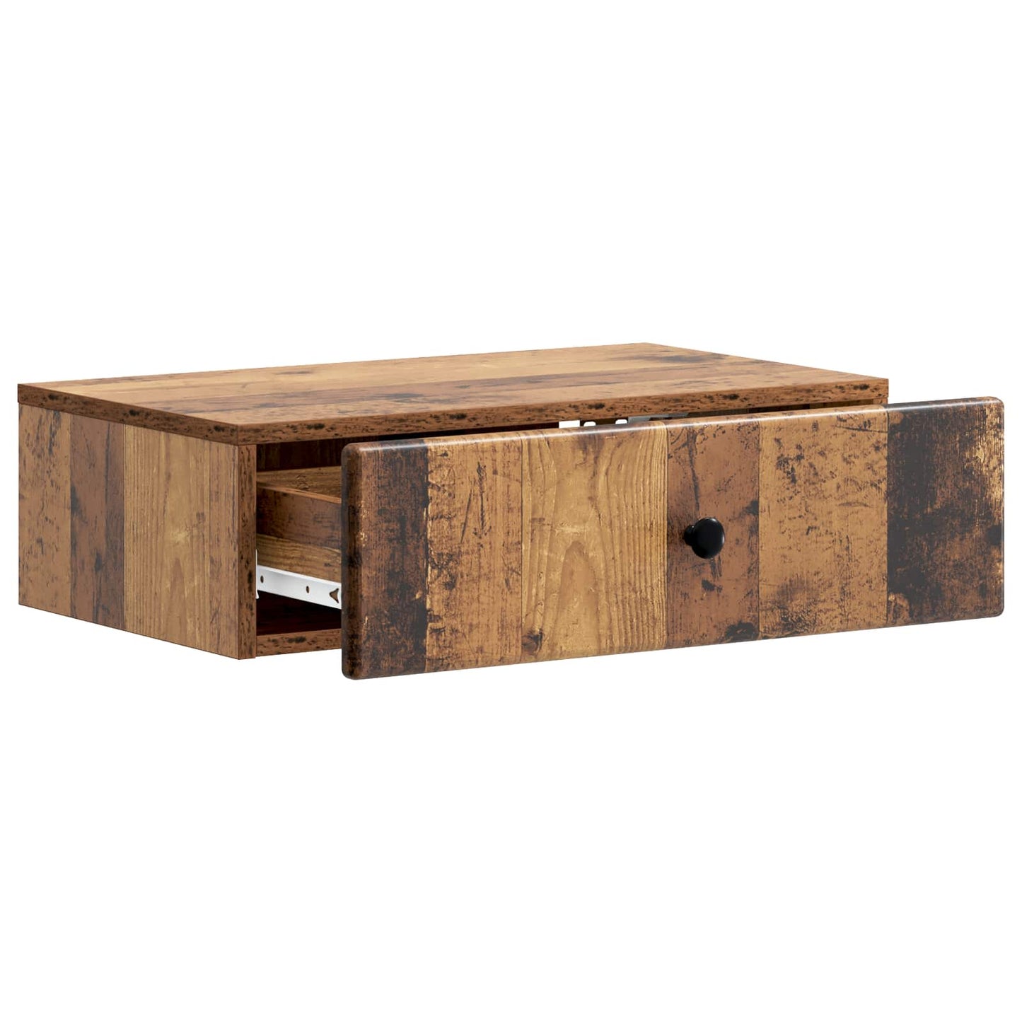 Vegghengt Sidebord Gammelt tre 59 x 34,5 x 17 cm Konstruert tre