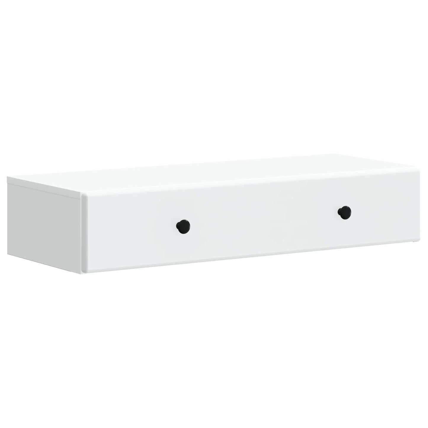 Vegghengt Sidebord Hvit 87,5 x 34,5 x 17 cm Konstruert tre