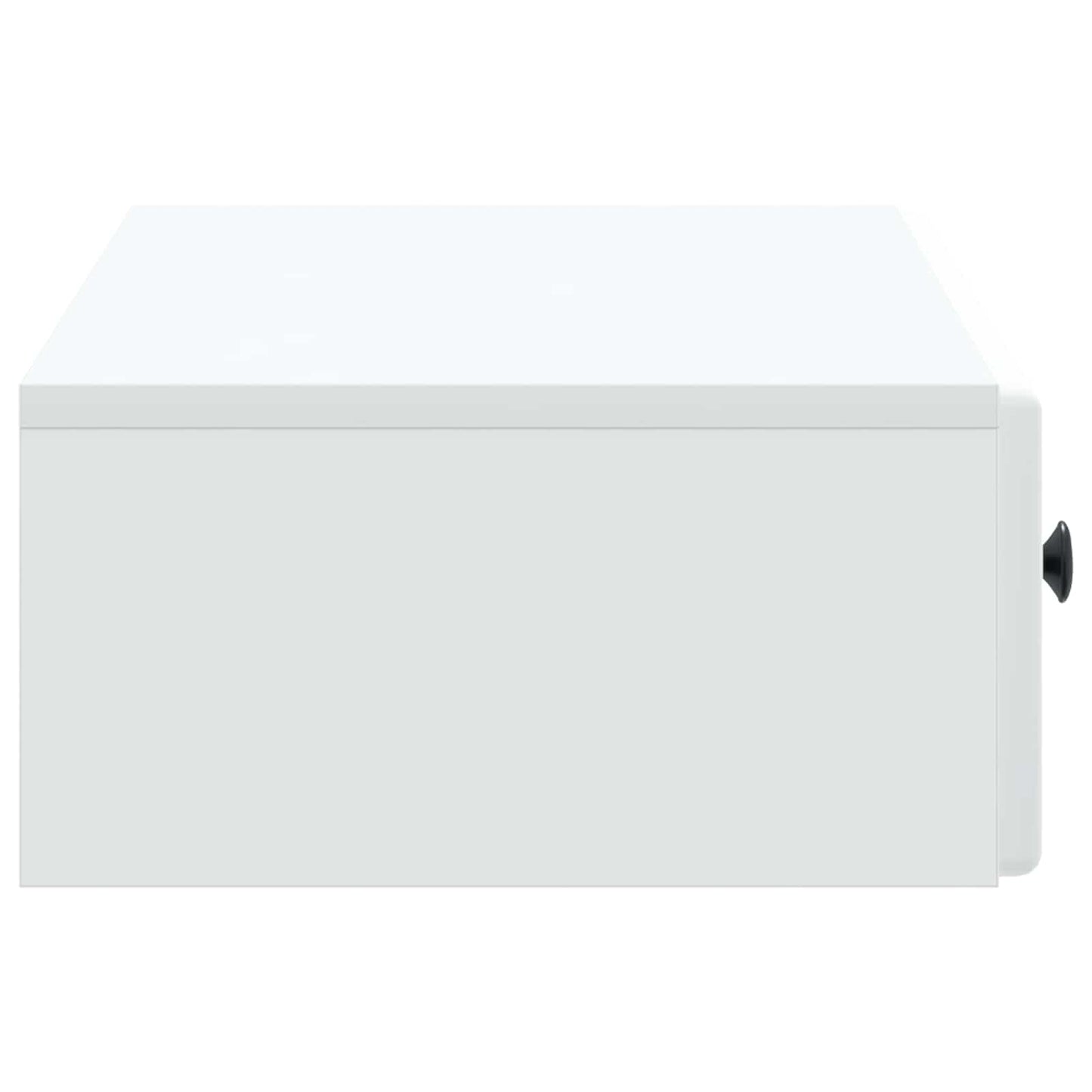 Vegghengt Sidebord Hvit 87,5 x 34,5 x 17 cm Konstruert tre