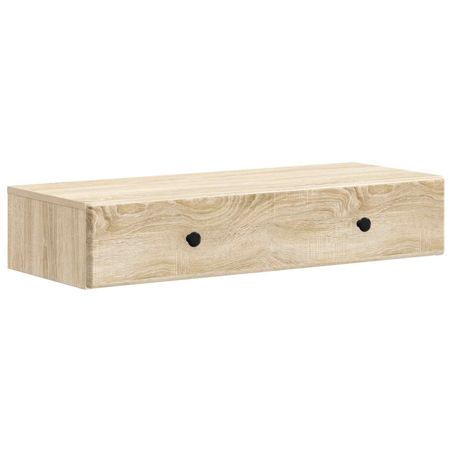Vegghengt Sidebord Sonoma eik 87,5 x 34,5 x 17 cm