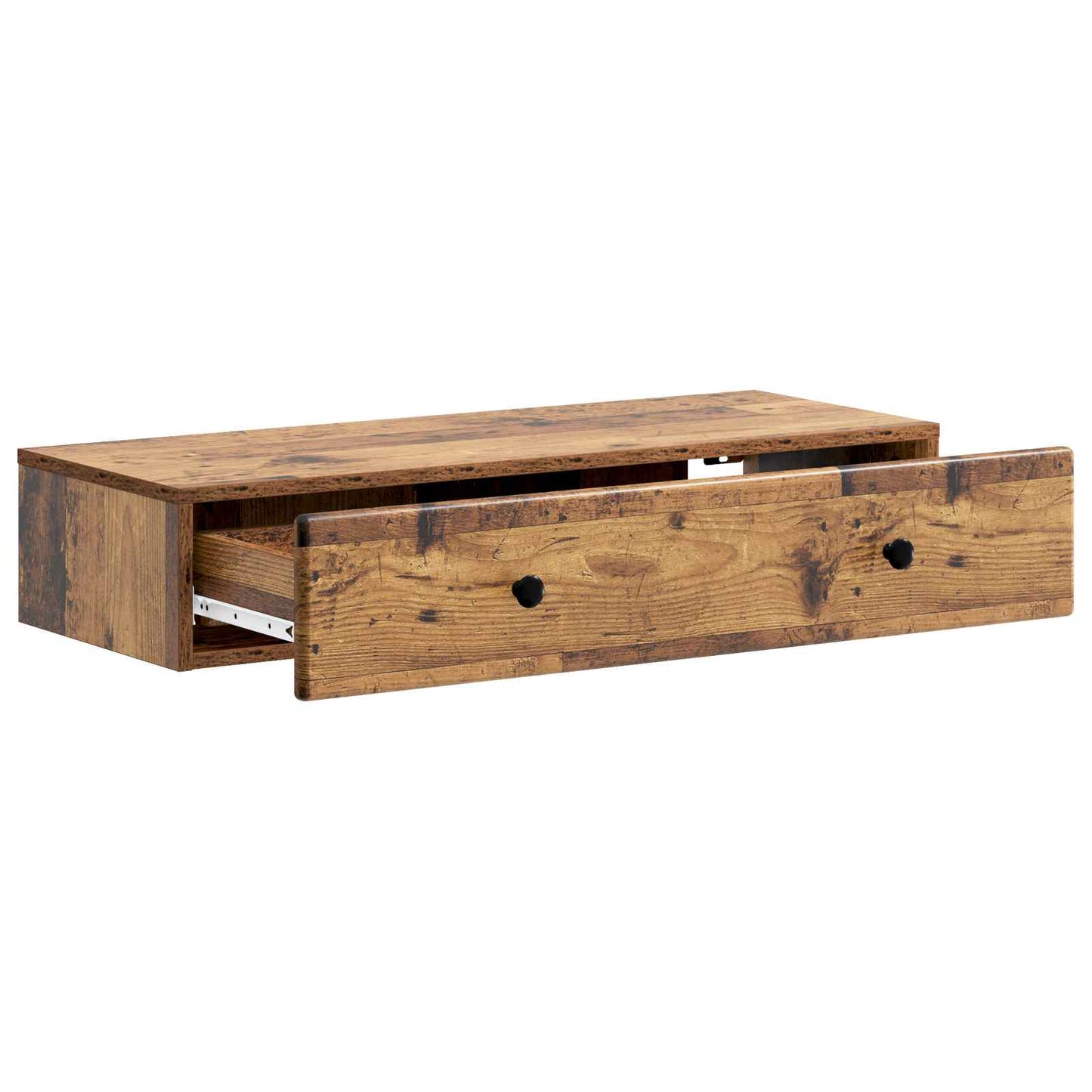 Vegghengt Sidebord Gammelt tre 87,5 x 34,5 x 17 cm
