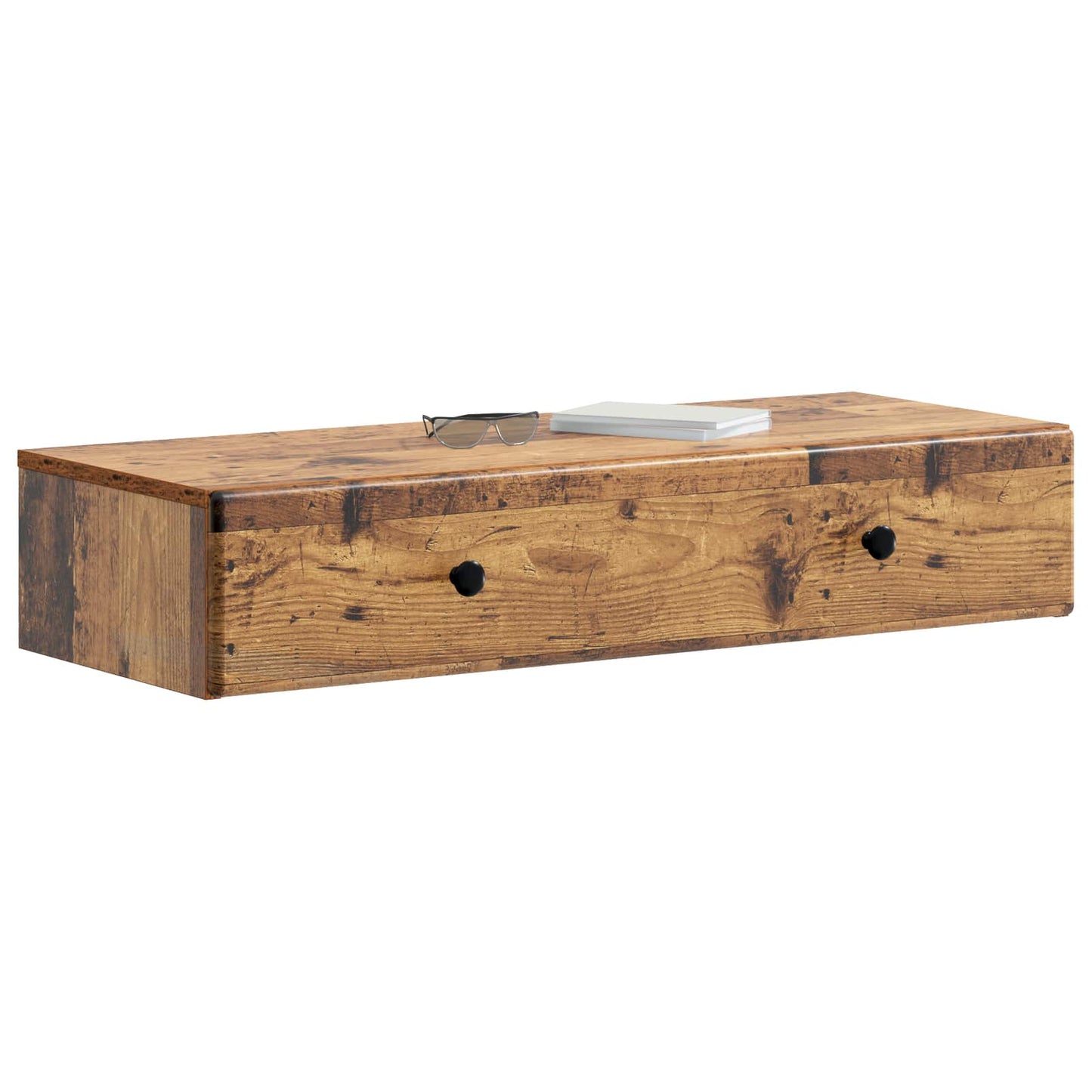 Vegghengt Sidebord Gammelt tre 87,5 x 34,5 x 17 cm