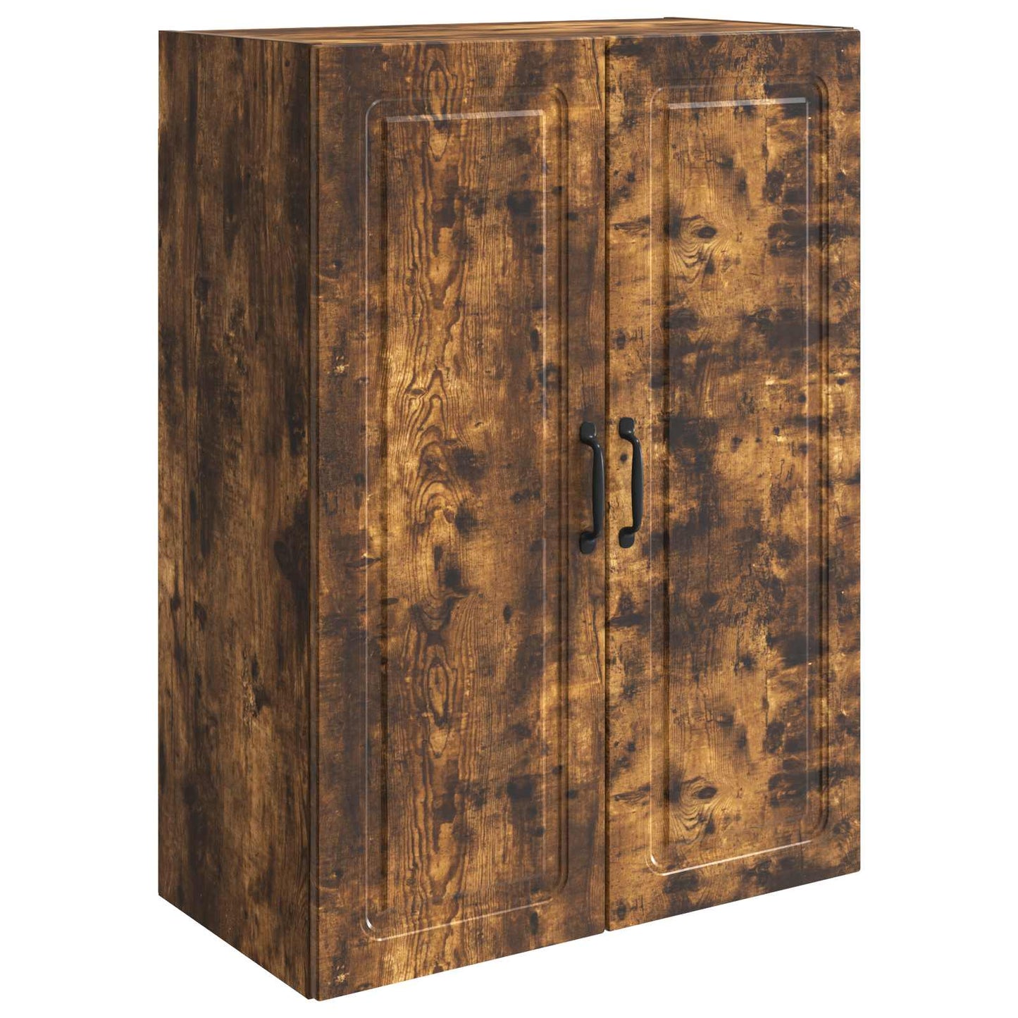 Vegghengt skap Røkt Eik 66 x 34,5 x 90 cm Konstruert tre
