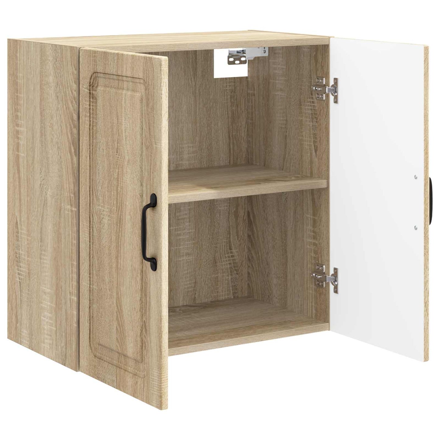 Vegghengt skap Sonoma eik 59 x 31 x 60 cm Konstruert tre