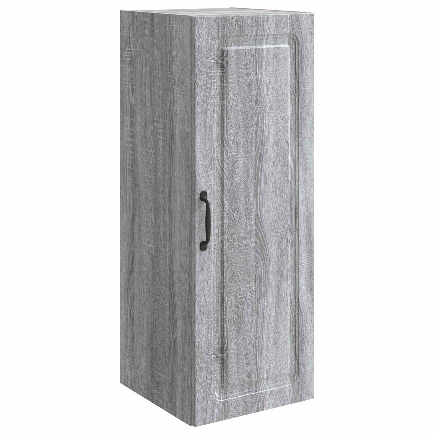 Vegghengt skap Grå Sonoma 33 x 34,5 x 90 cm Konstruert tre