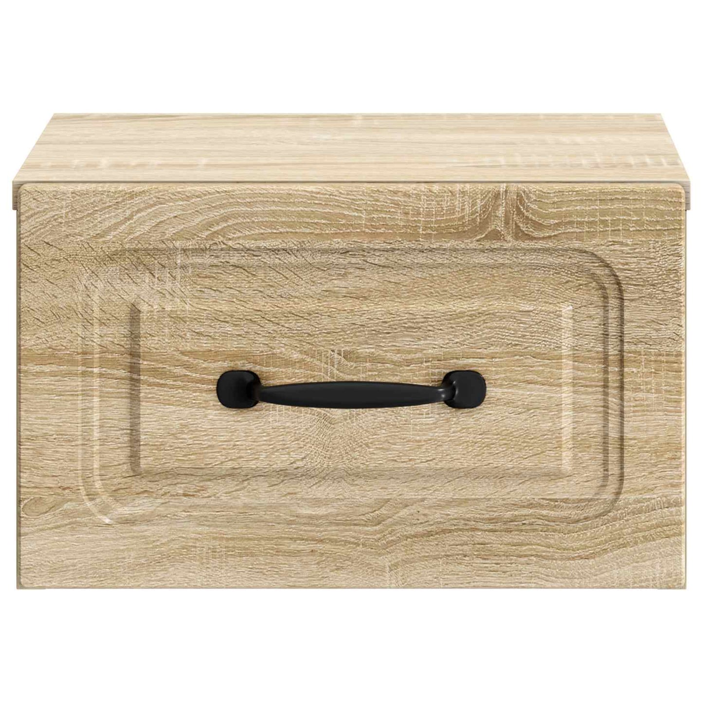 Vegghengt Nattbord Sonoma eik 34,5 x 33 x 20 cm Konstruert tre
