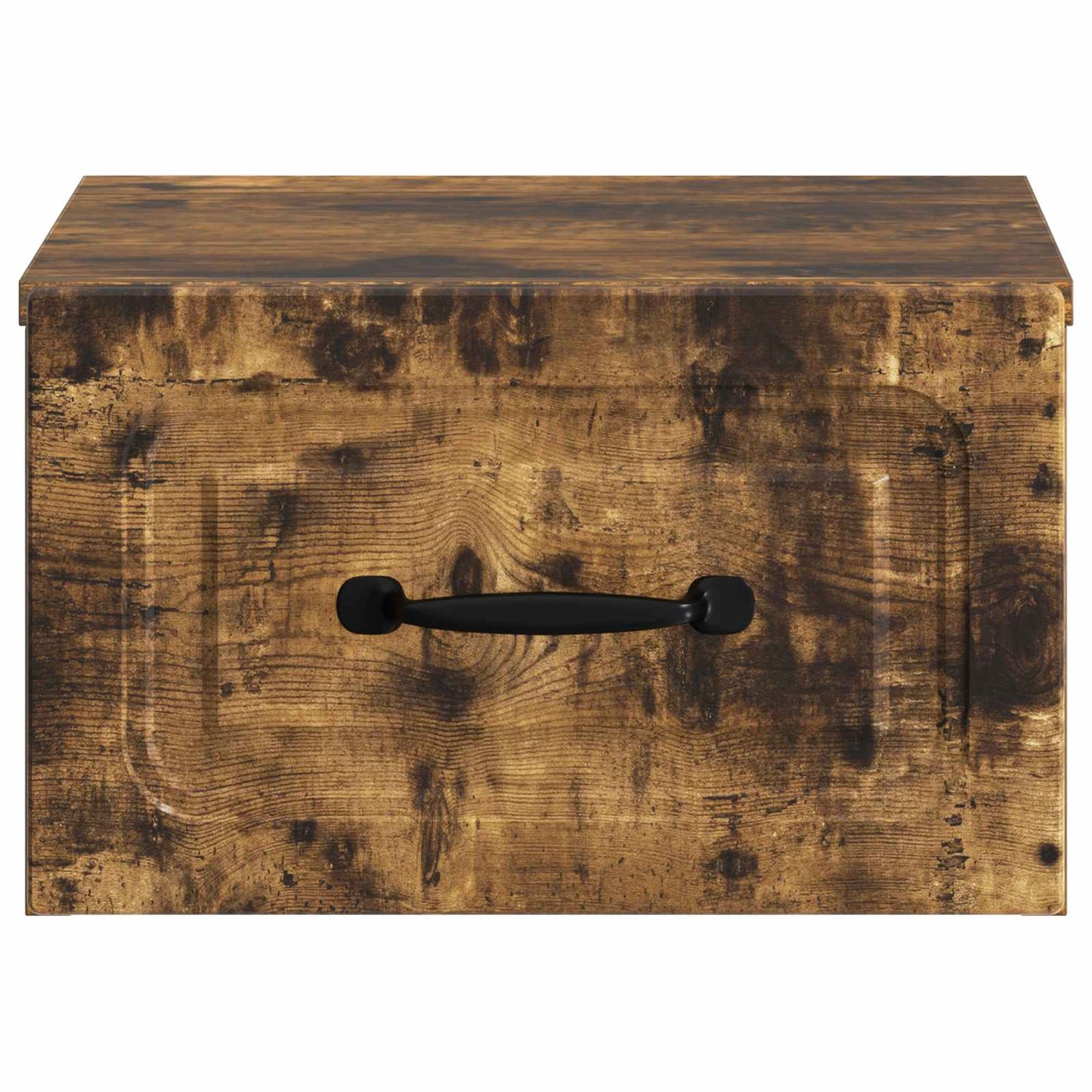 Vegghengt Nattbord Røkt Eik 34,5 x 33 x 20 cm Konstruert tre