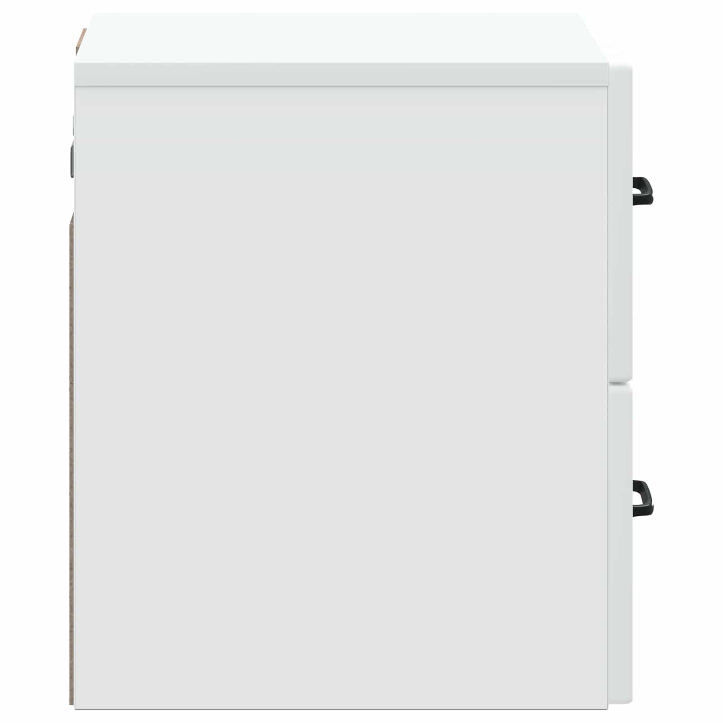 Vegghengt Nattbord Hvit 34,5 x 33 x 40 cm Konstruert tre