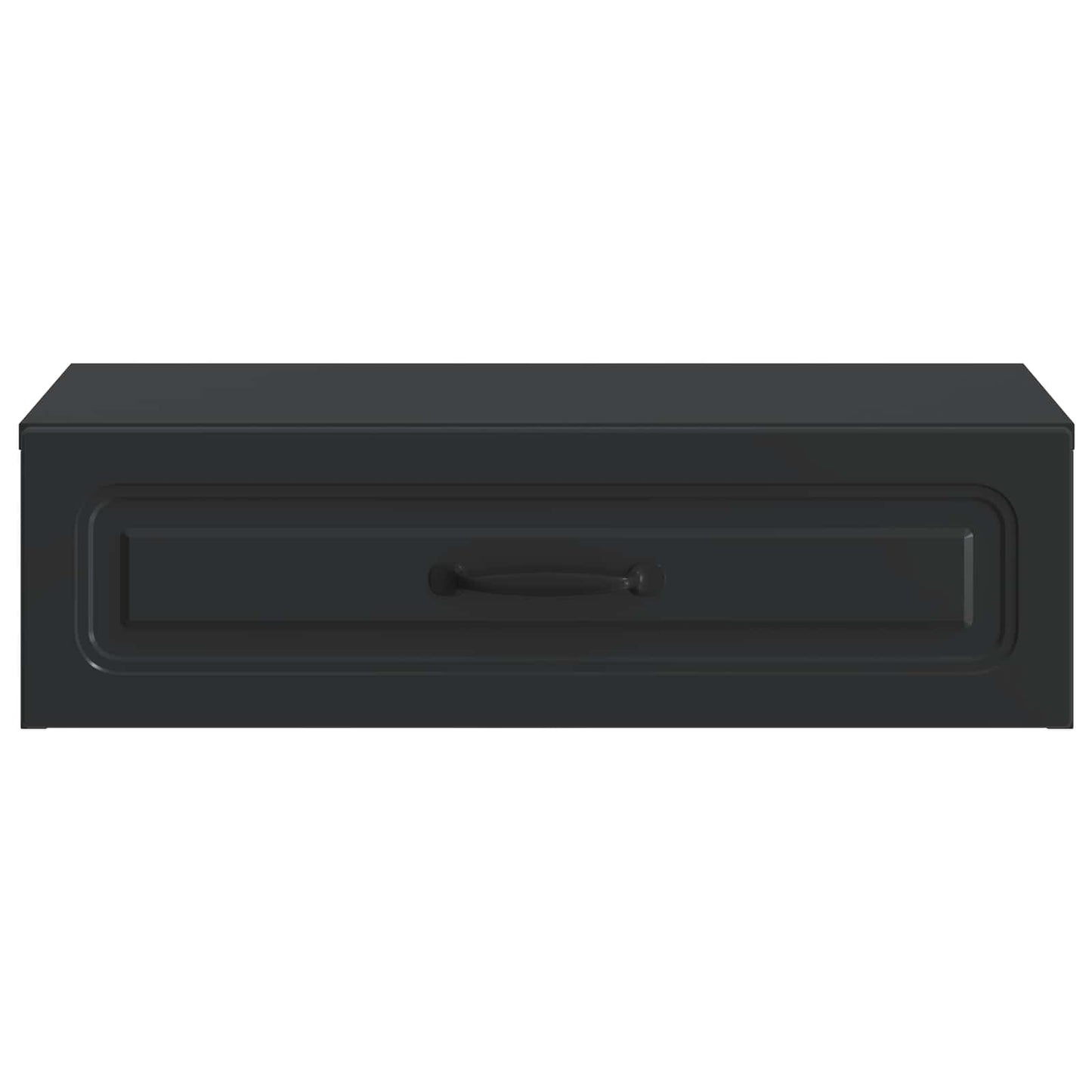 Vegghengt Sidebord Svart 59 x 34,5 x 17 cm Konstruert tre