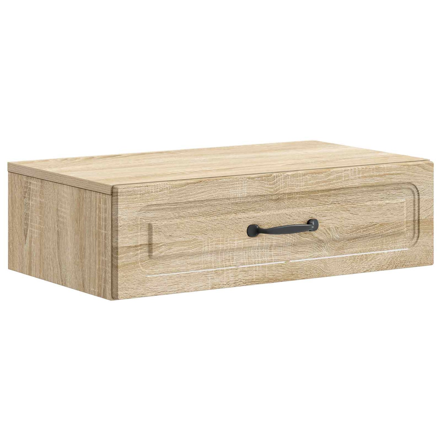 Vegghengt Sidebord Sonoma eik 59 x 34,5 x 17 cm Konstruert tre