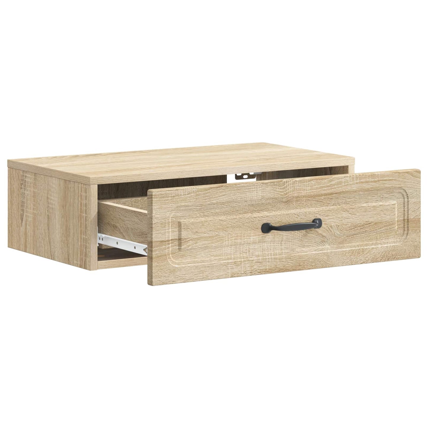 Vegghengt Sidebord Sonoma eik 59 x 34,5 x 17 cm Konstruert tre