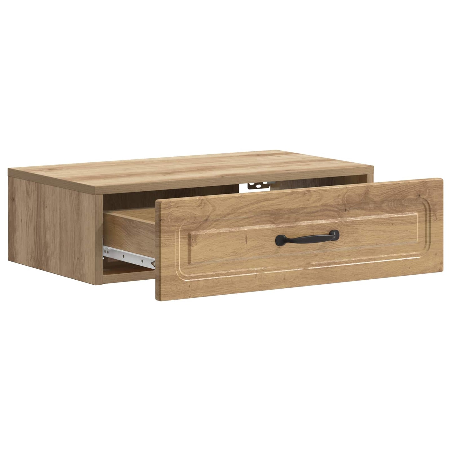 Vegghengt Sidebord 59 x 34,5 x 17 cm Konstruert tre Artisan eik