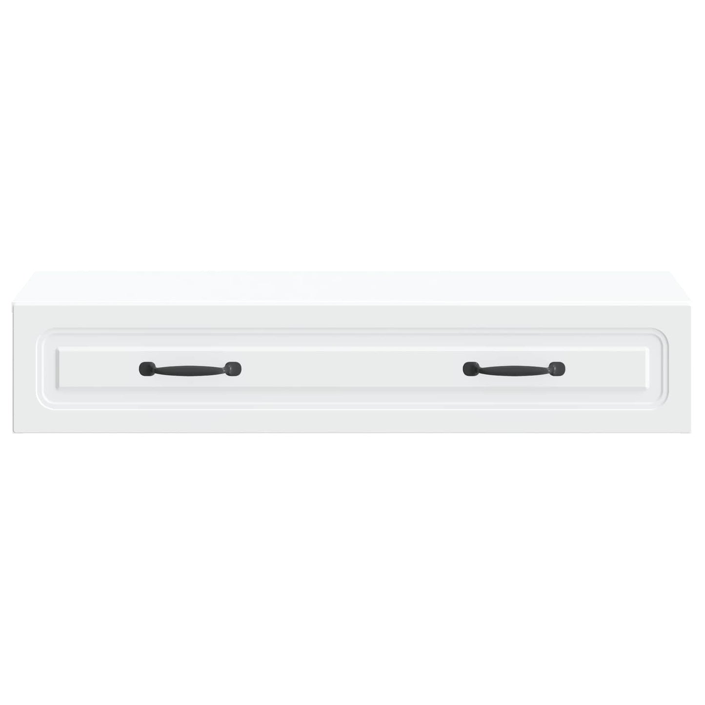 Vegghengt Sidebord Hvit 87,5 x 34,5 x 17 cm Konstruert tre