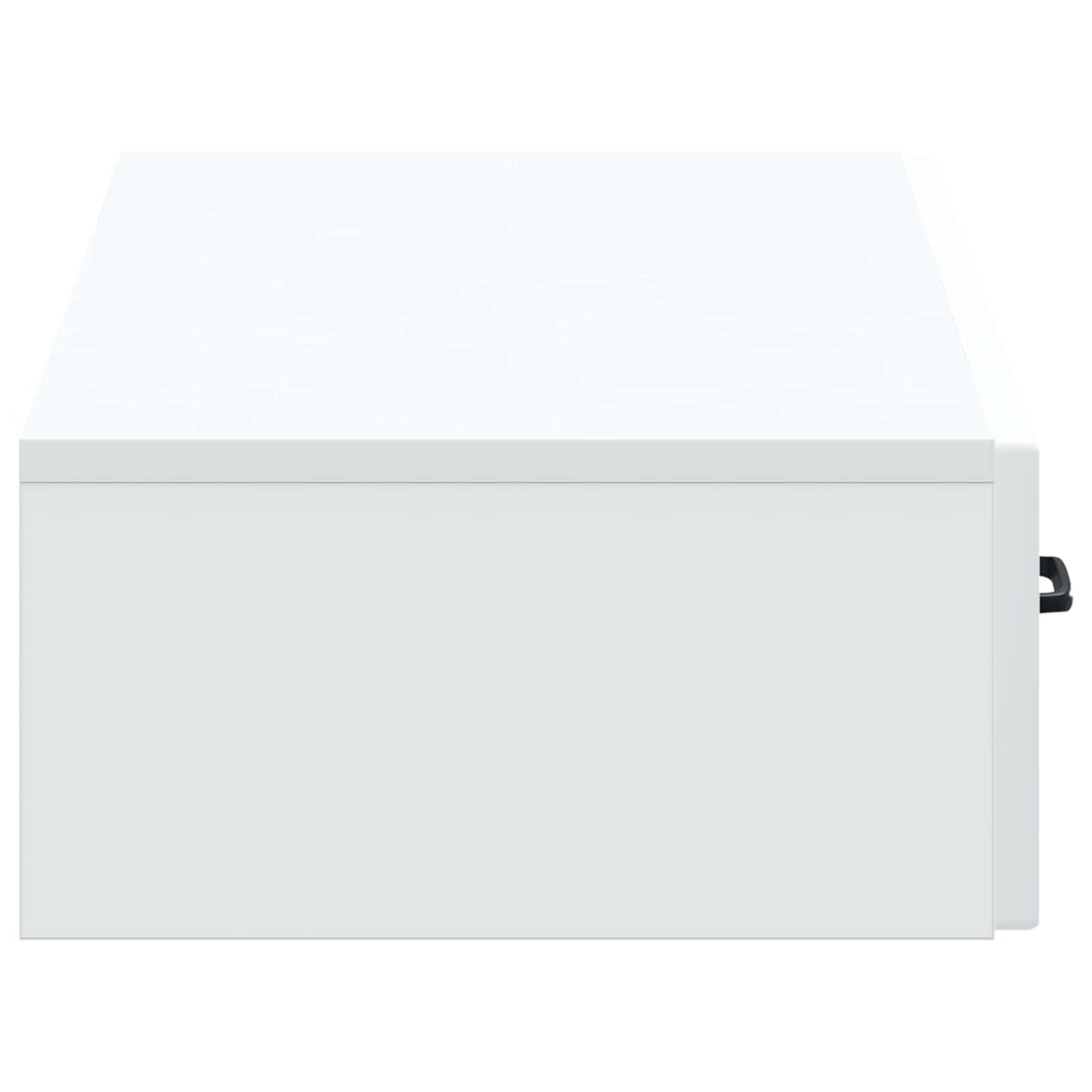 Vegghengt Sidebord Hvit 87,5 x 34,5 x 17 cm Konstruert tre