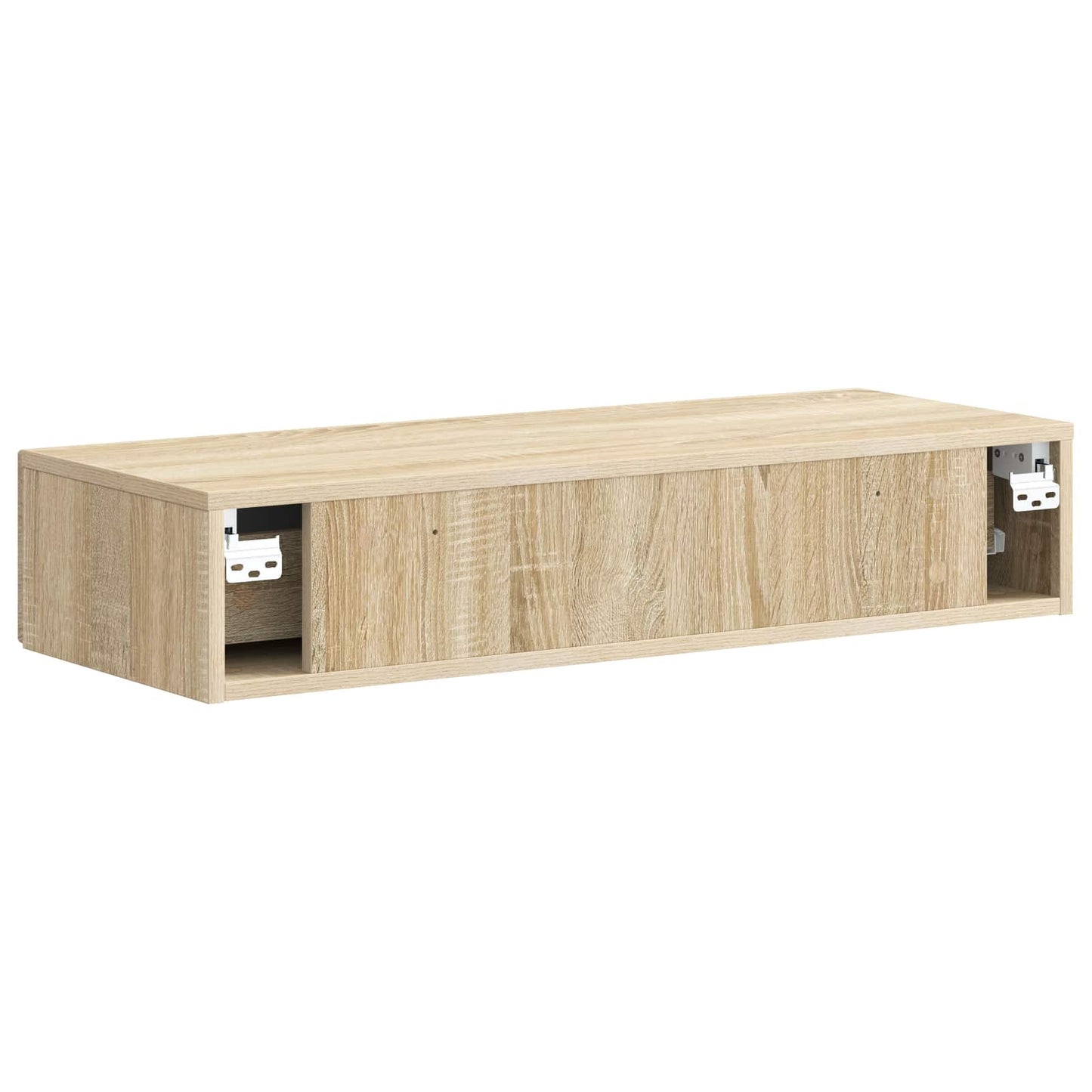 Vegghengt Sidebord Sonoma eik 87,5 x 34,5 x 17 cm