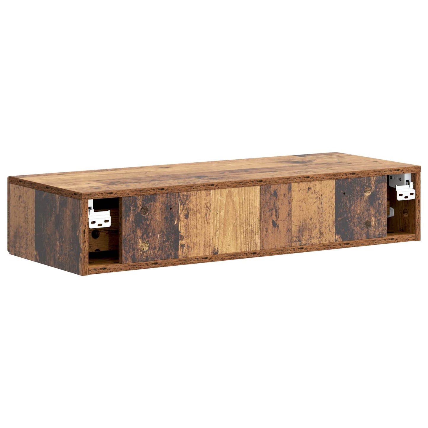 Vegghengt Sidebord Gammelt tre 87,5 x 34,5 x 17 cm