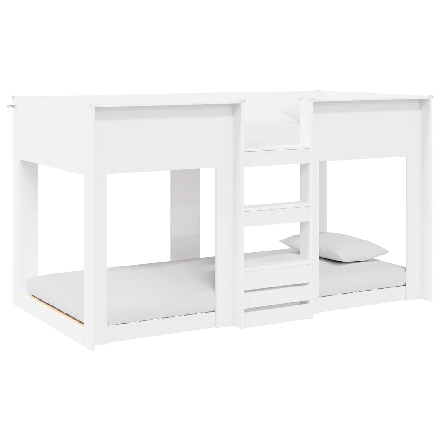 Køyeseng for Barn Hvit 80 x 200 cm Konstruert tre