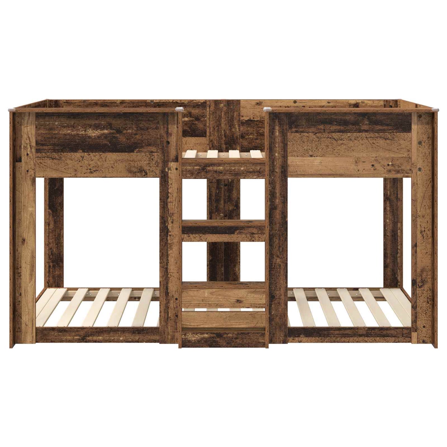 Køyeseng for Barn Gammelt tre 80 x 200 cm Konstruert tre