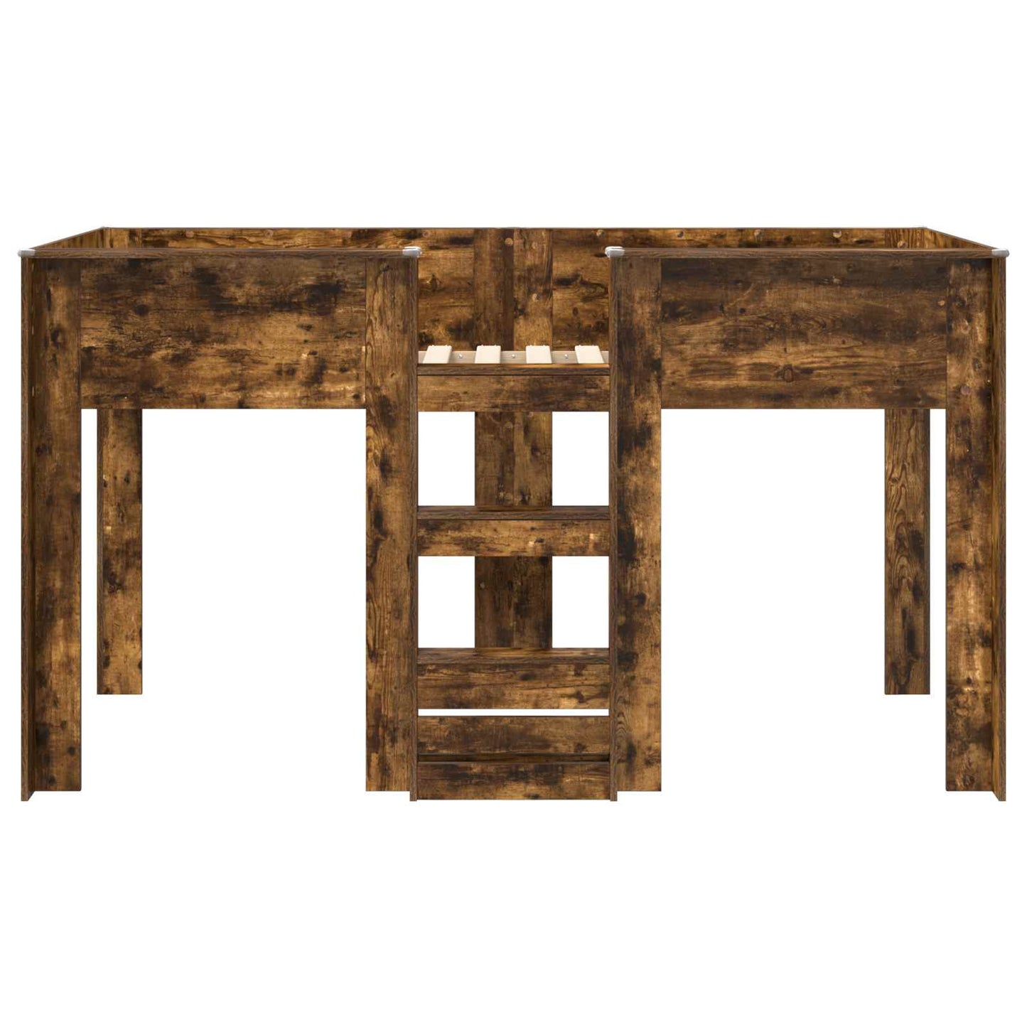 Køyeseng for Barn Røkt eik 75 x 190 cm Konstruert tre