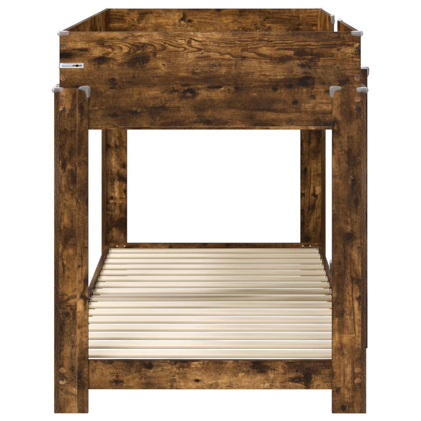 Køyeseng for Barn Røkt eik 100 x 200 cm Konstruert tre