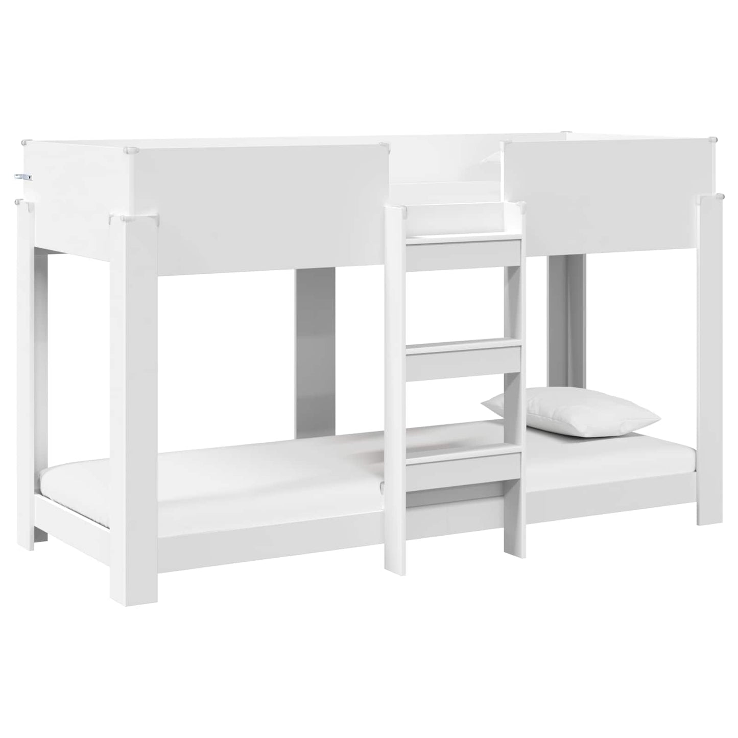 Køyeseng for Barn Hvit 75 x 190 cm Konstruert tre