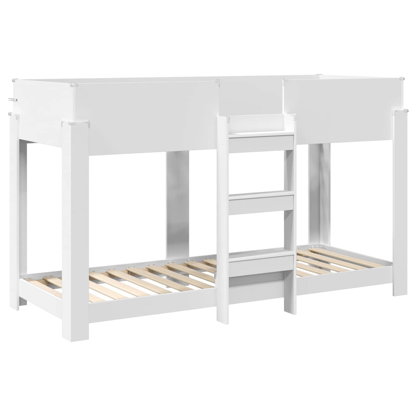 Køyeseng for Barn Hvit 75 x 190 cm Konstruert tre