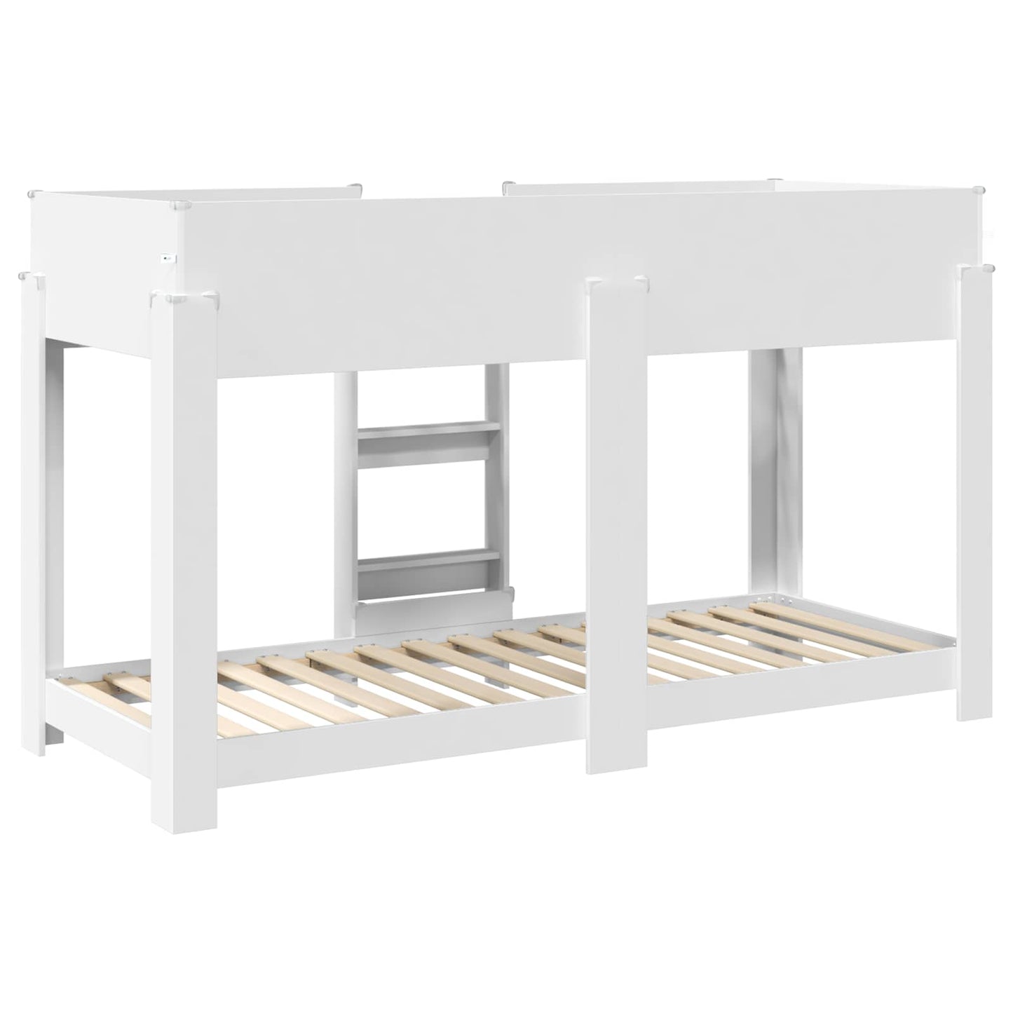 Køyeseng for Barn Hvit 75 x 190 cm Konstruert tre