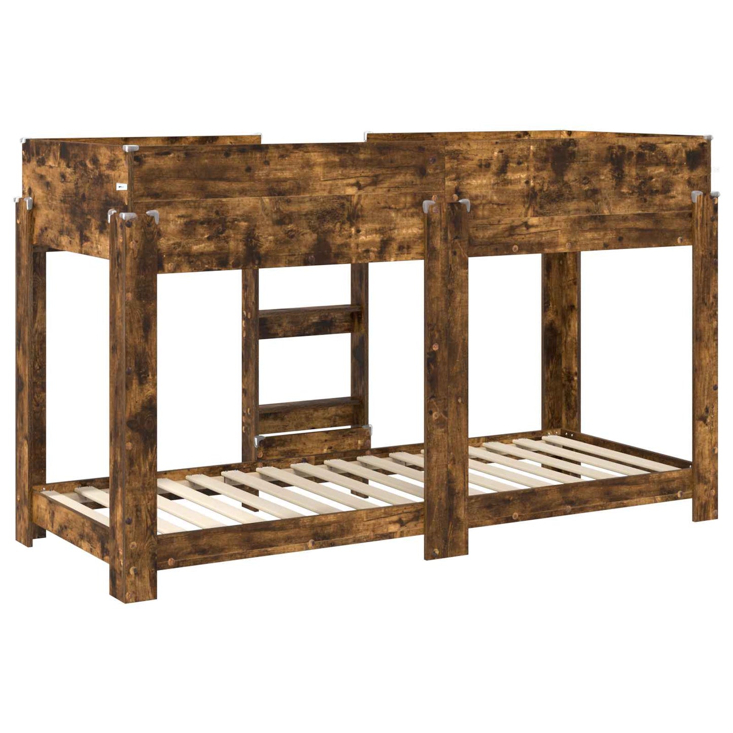 Køyeseng for Barn Røkt eik 75 x 190 cm Konstruert tre