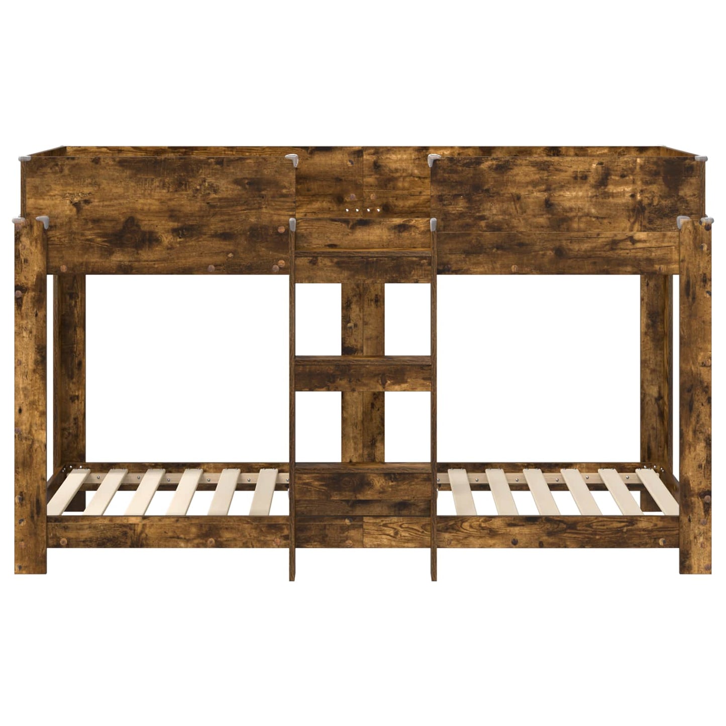 Køyeseng for Barn Røkt eik 75 x 190 cm Konstruert tre