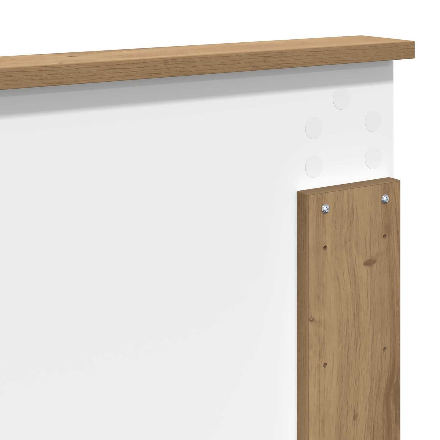 Sengestamme Kunstnerisk Eik 140 x 190 cm Massiv furu