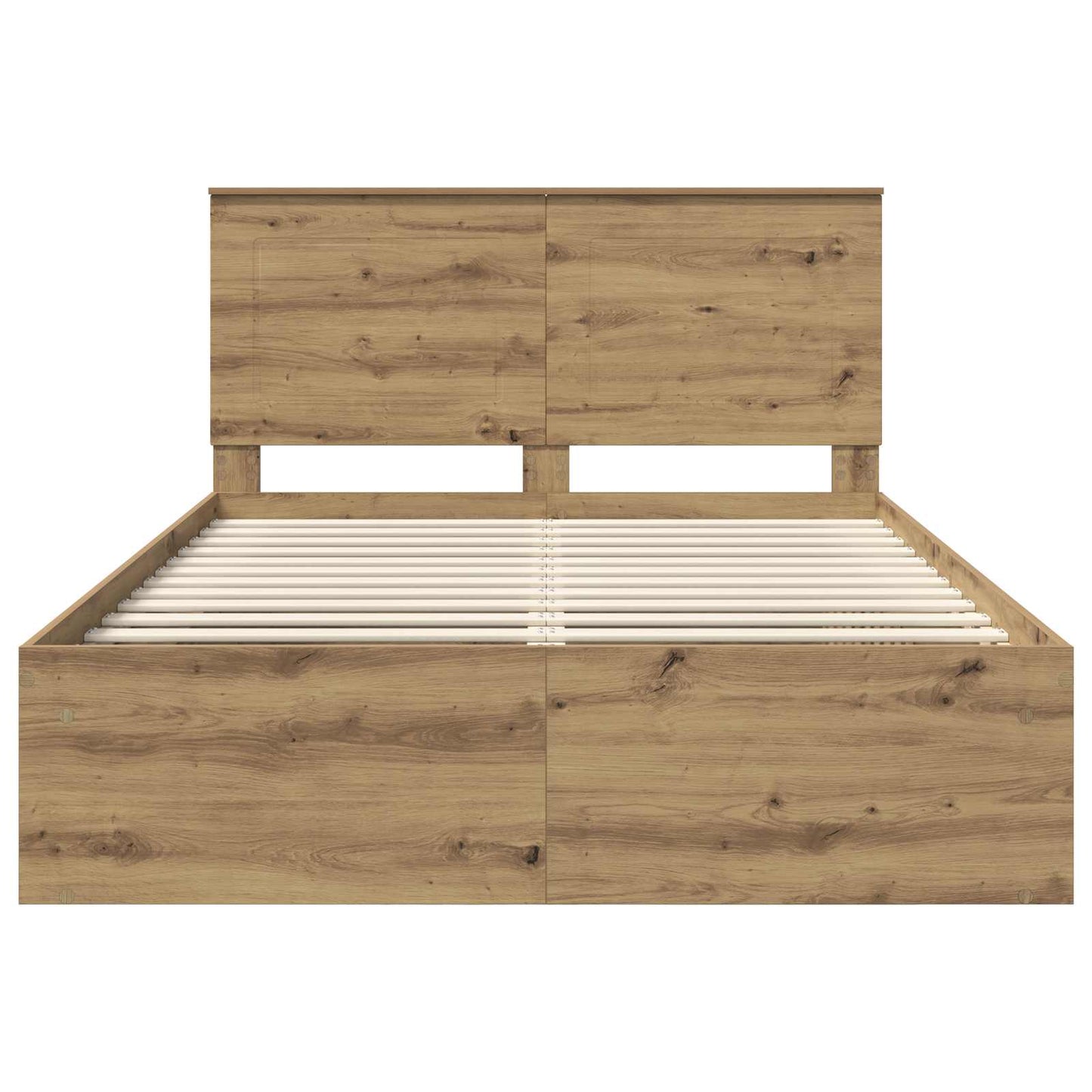 Sengestamme Kunstnerisk Eik 140 x 190 cm Massiv furu