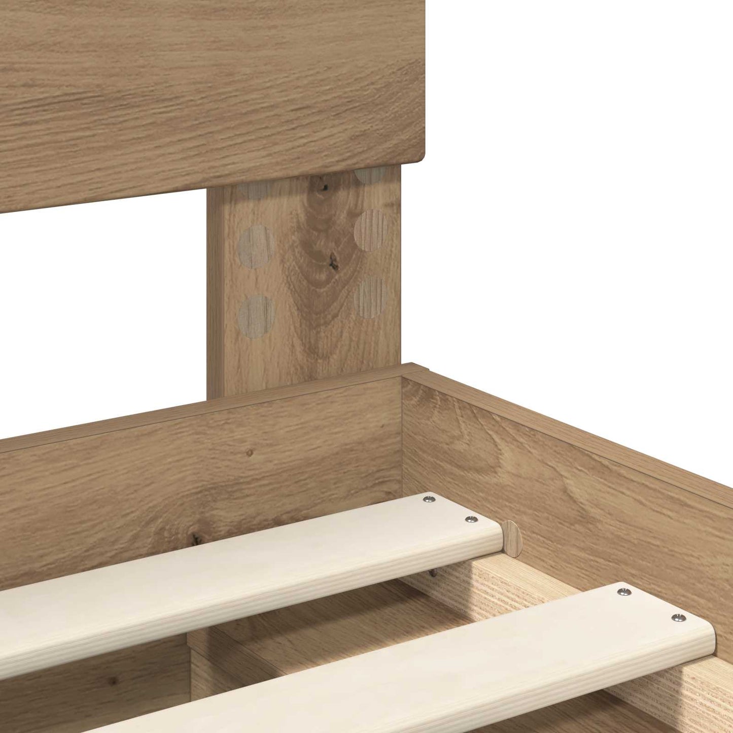Sengestamme Kunstnerisk Eik 90 x 200 cm Massiv furu