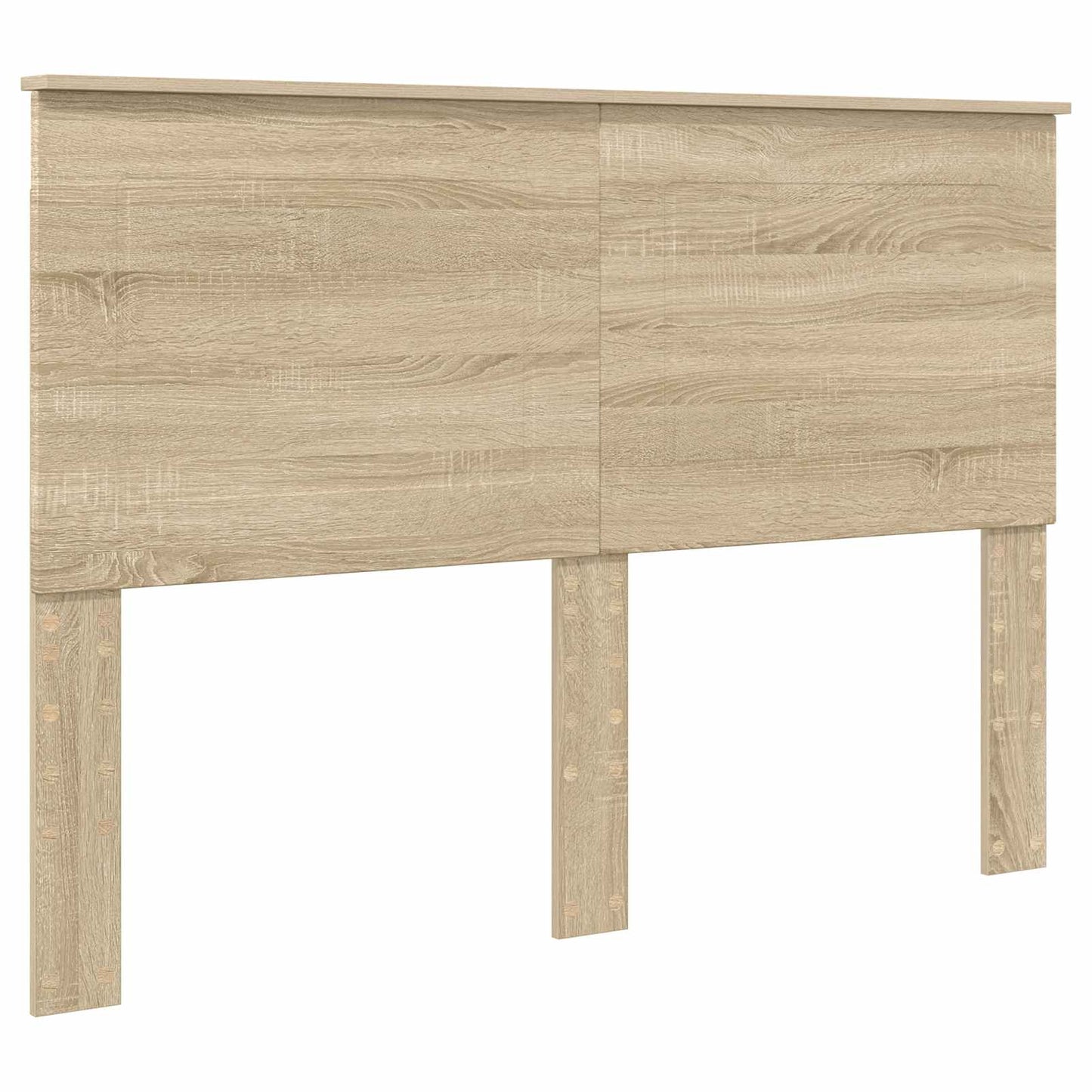 Seng med Oppbevaring Sonoma eik 140 x 200 cm Konstruert tre