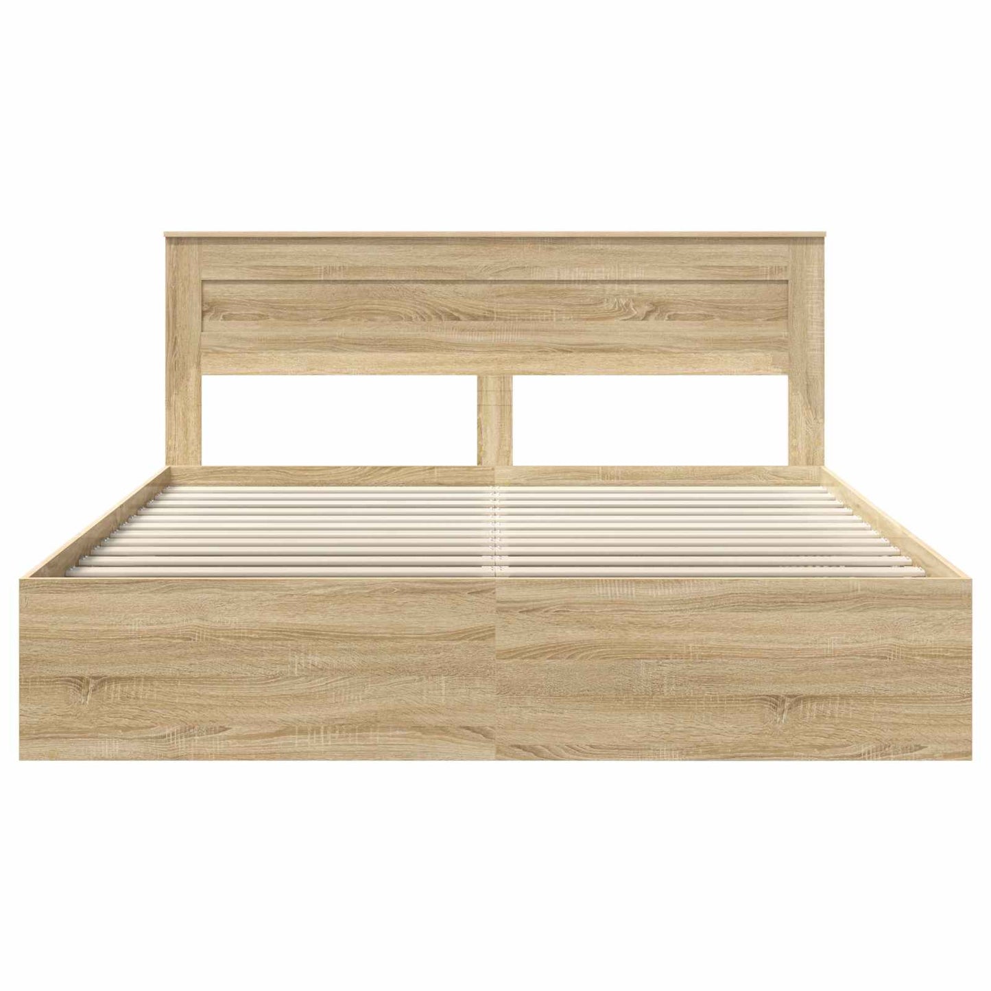 Sengestamme med hodegjerde Sonoma 200 x 200 cm Massiv furu