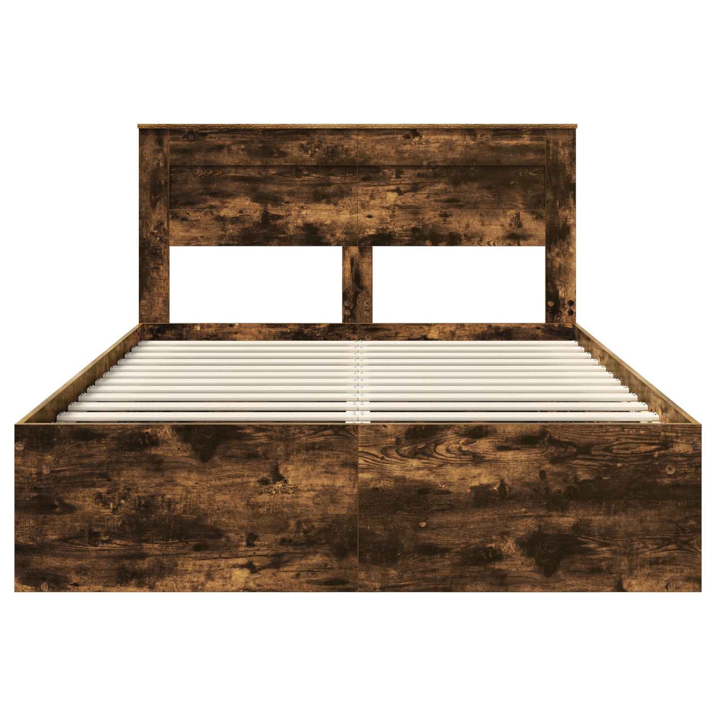 Sengestamme Ensfarget Røkt eik 150 x 200 cm Massiv furu