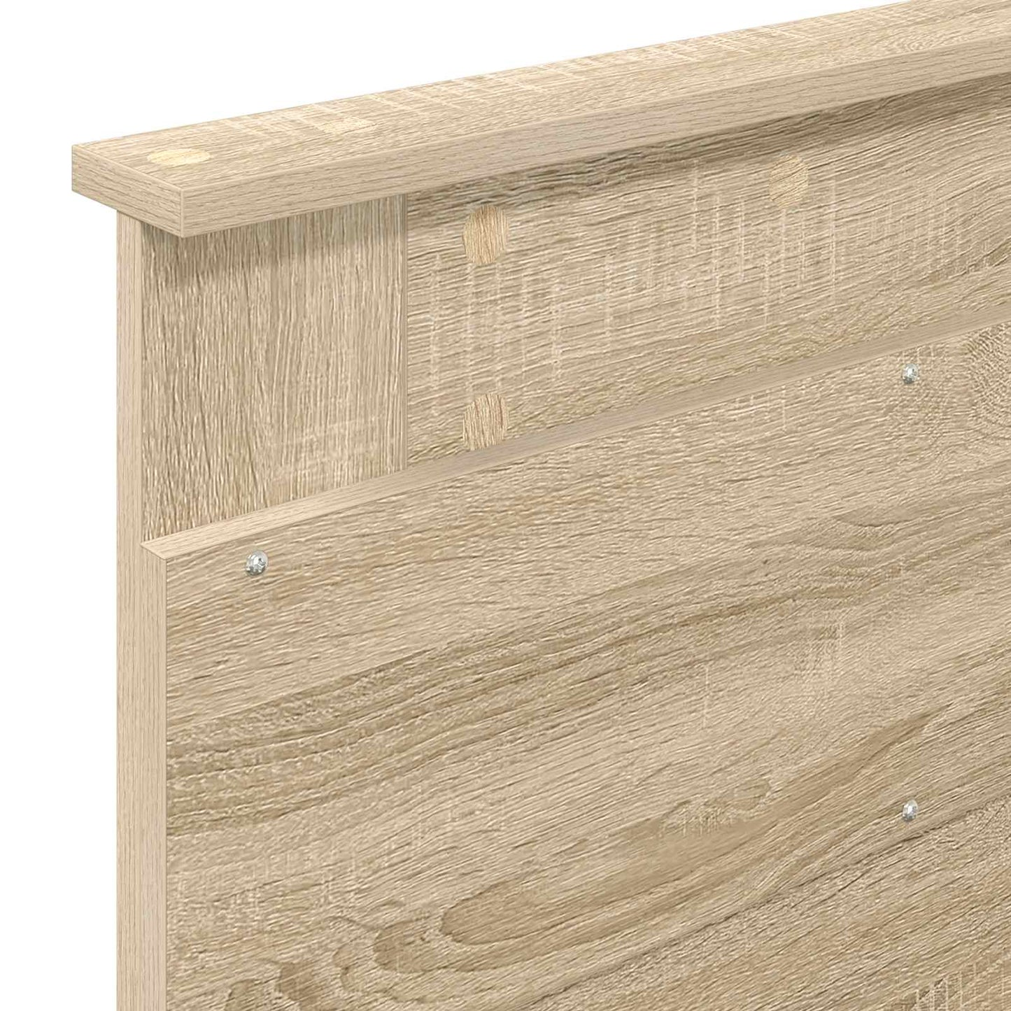 Sengestamme Ensfarget Sonoma eik 75 x 190 cm Massiv furu