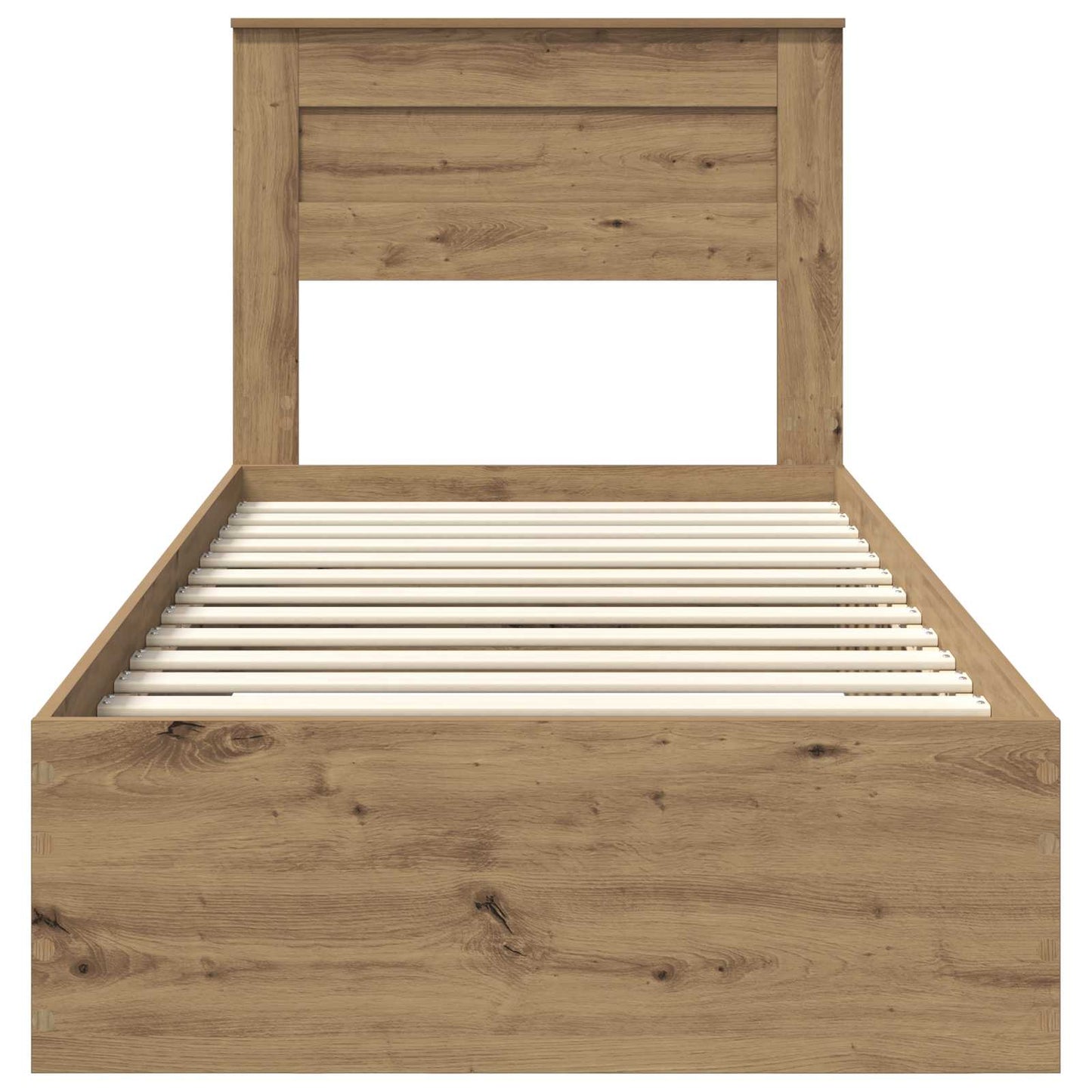 Sengestamme med skuff Artisan Eik 100 x 200 cm Konstruert tre