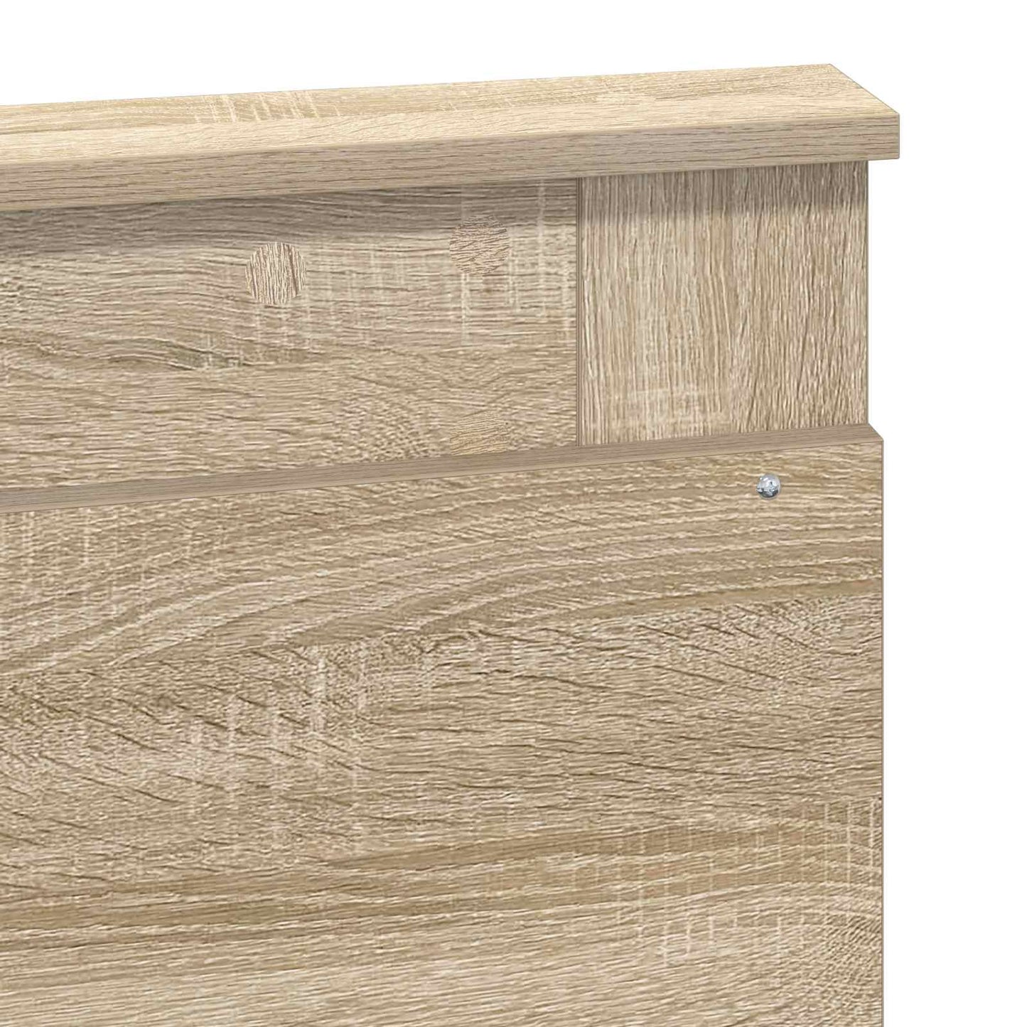 Sengestamme med hodegjerde Sonoma 120 x 190 cm Massiv furu