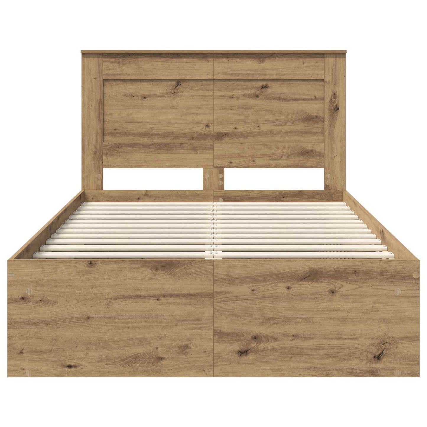 Sengestamme Kunstnerisk Eik 120 x 190 cm Massiv furu