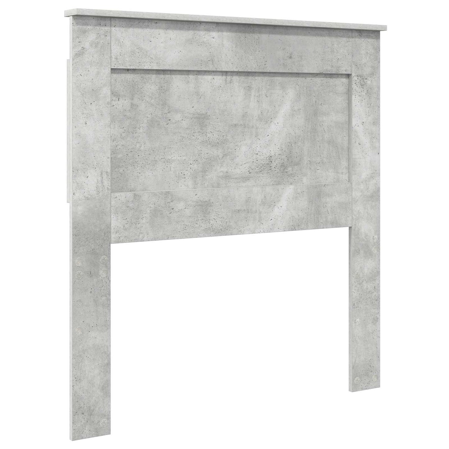 Sengestamme med skuff Betonggrå 90 x 200 cm Ingeniørtre