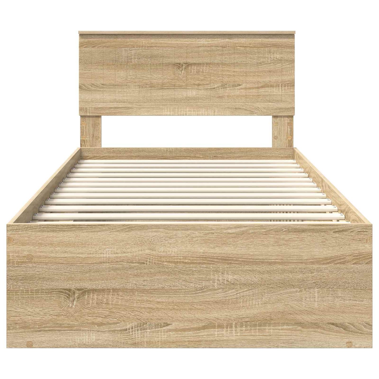 Sengestamme med hodegjerde Sonoma 100 x 200 cm Massiv furu