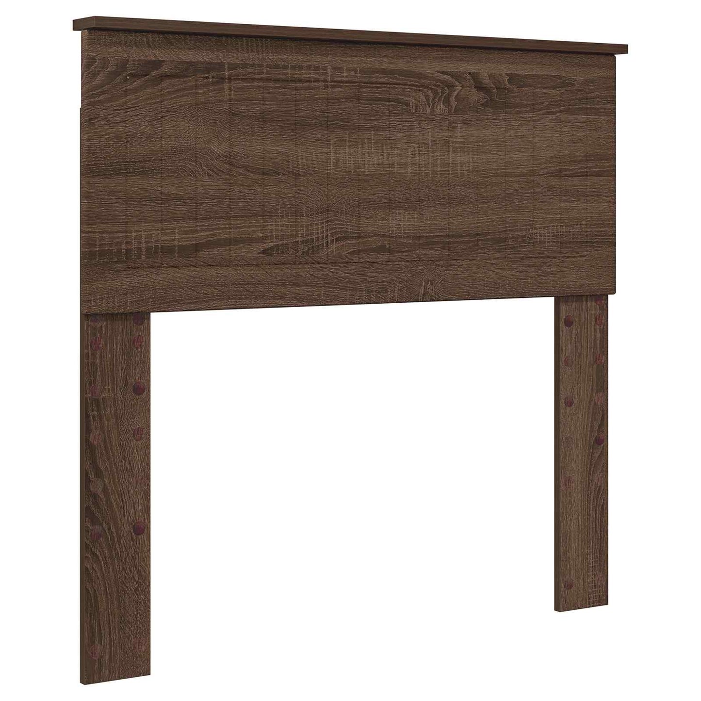 Sengestamme med skuff Brun Eik 90 x 200 cm Ingeniørtre