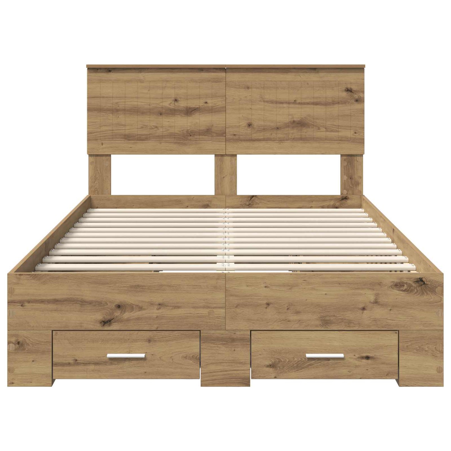 Sengestamme med skuff Artisan eik 120 x 190 cm Konstruert tre