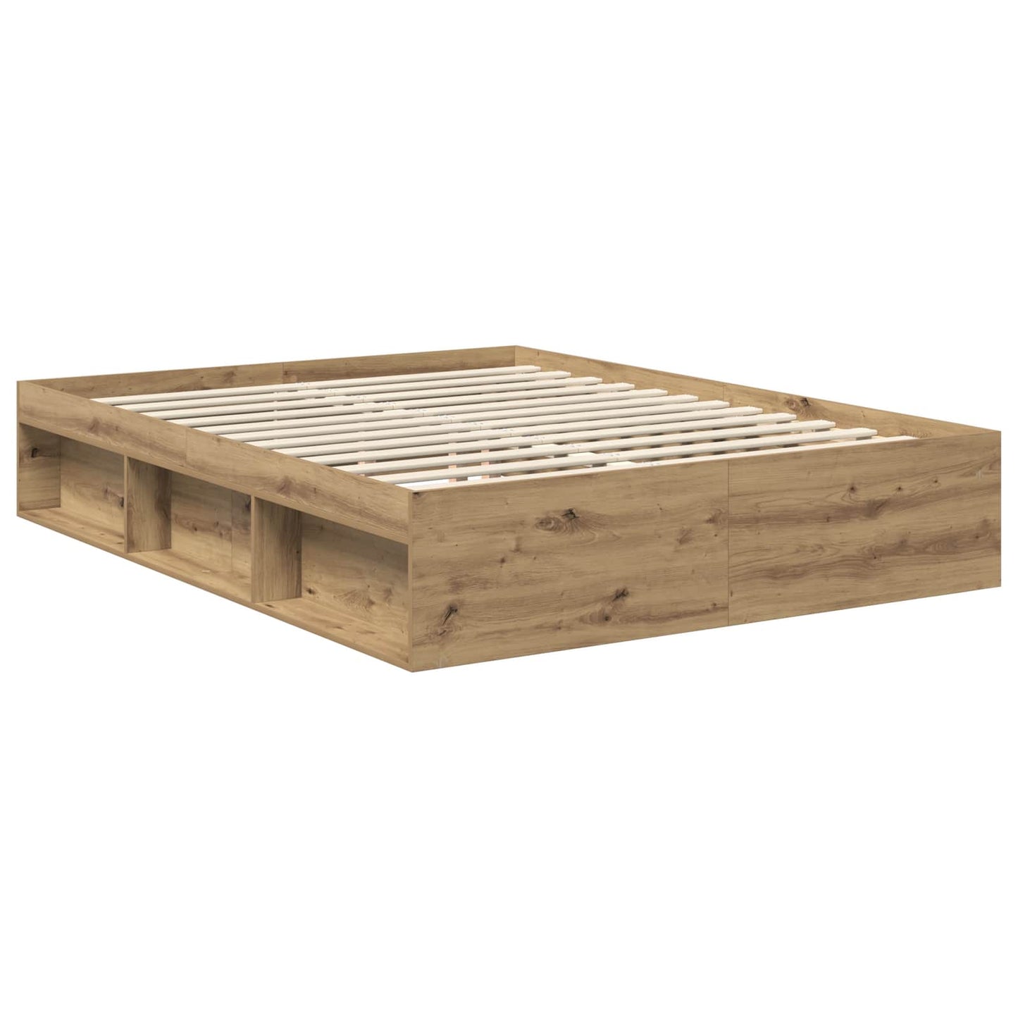 Sengestamme Kunstnerisk Eik 150 x 200 cm Massiv furu