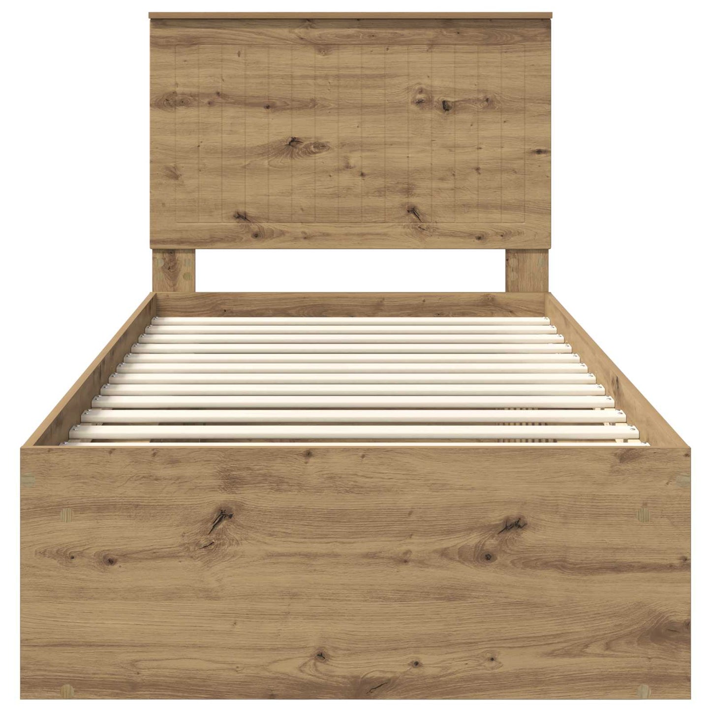 Sengestamme Kunstnerisk Eik 90 x 190 cm Massiv furu