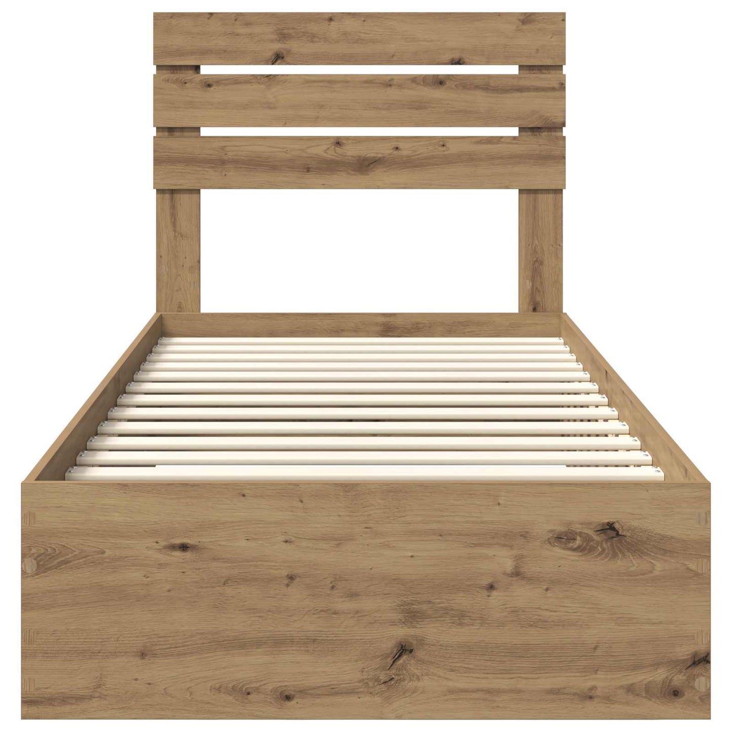 Sengestamme med skuff Artisan Eik 100 x 200 cm Konstruert tre
