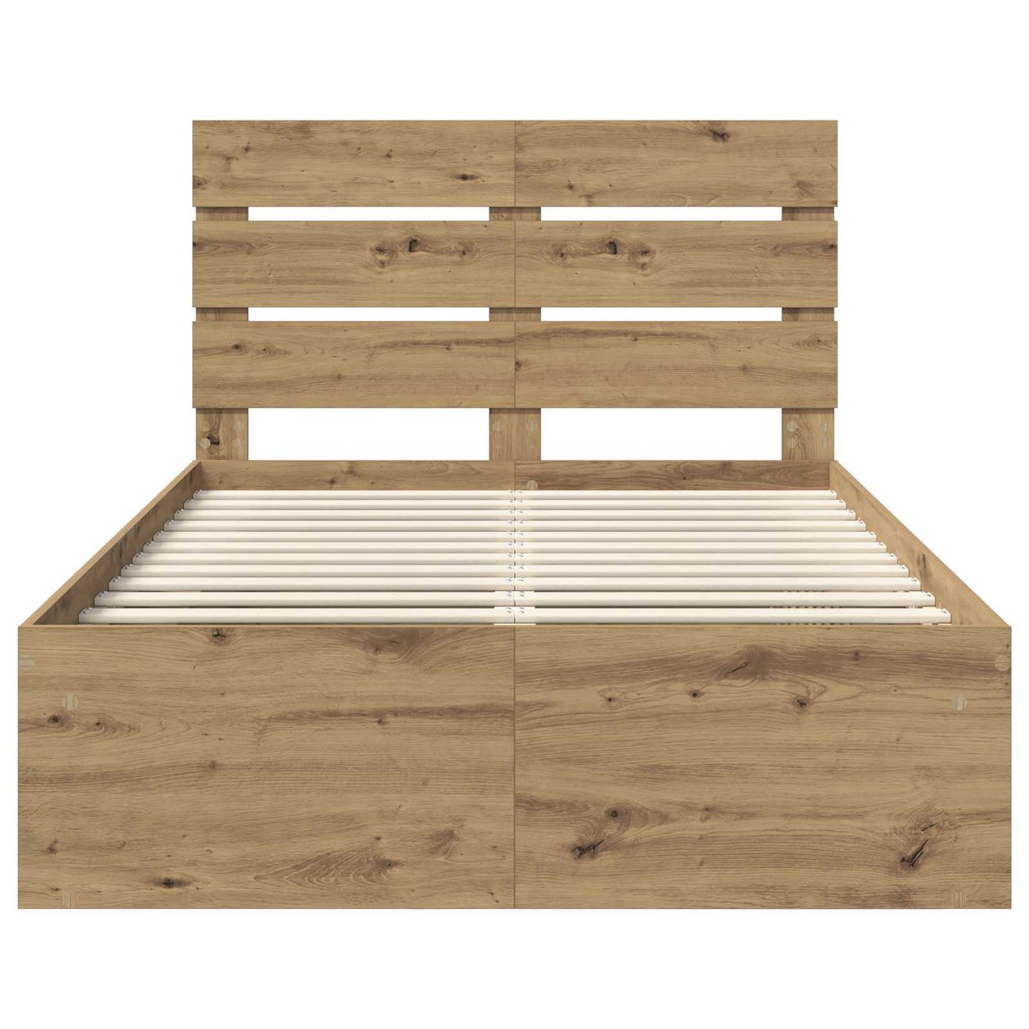 Sengestamme Kunstnerisk Eik 120 x 200 cm Massiv furu